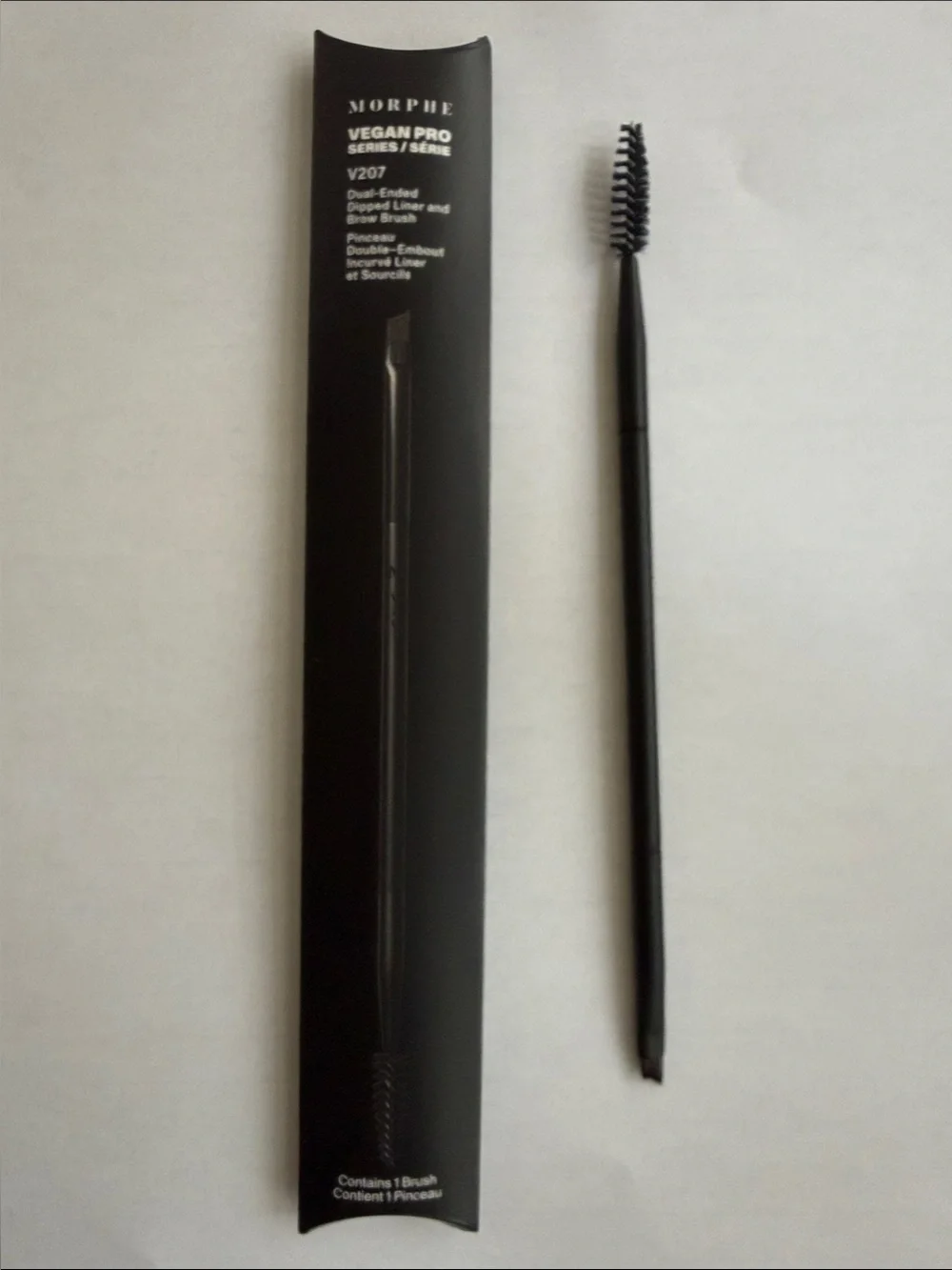 Morphe Pro Dual-Ended Brow & Spoolie Brush (item will come in new/unopened box)